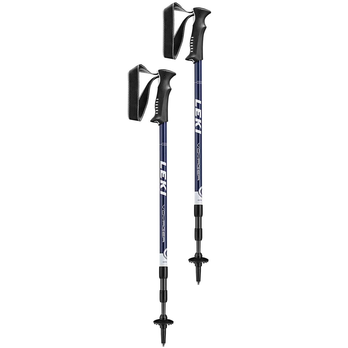 Leki Voyager Poles in Black